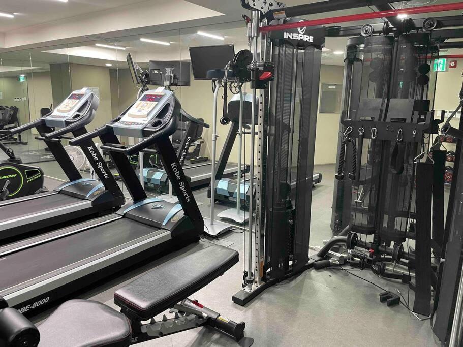 アパート The Share Myeongdong High Floor & Free Gym #subway Station 3min #myeongdong 10min *
